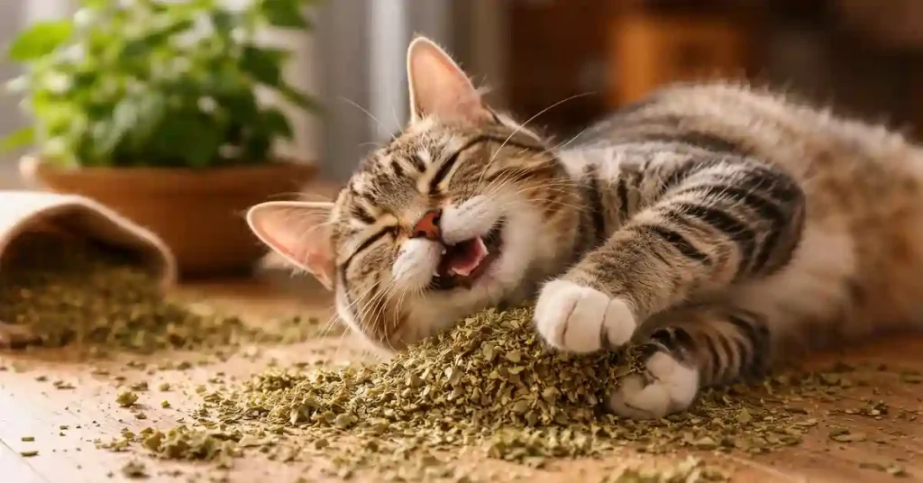 why do cats like catnip and show euphoric behavior